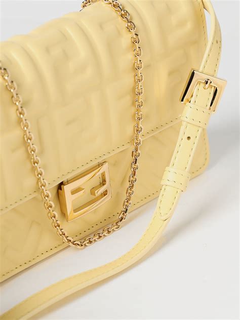 borsa fendi giallo|fendi borse shop online.